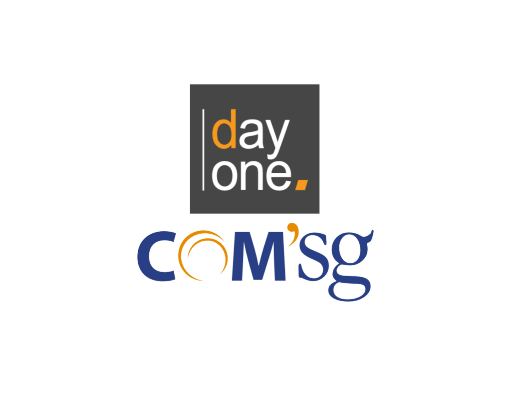 Logos DayOne et COM'SG