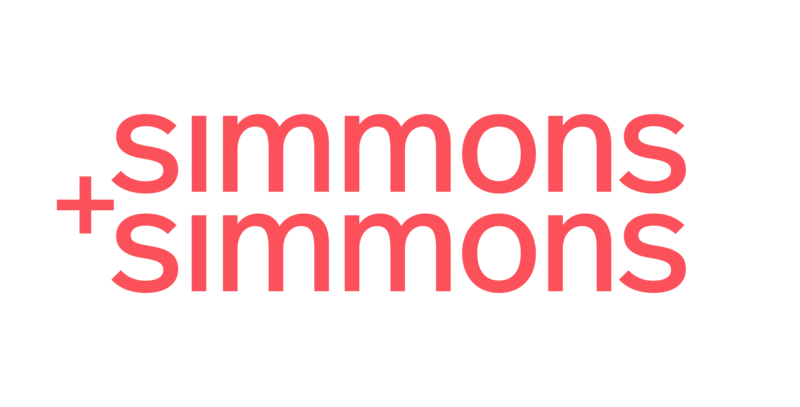 Simmons Wordmark RGB Coral - transparent